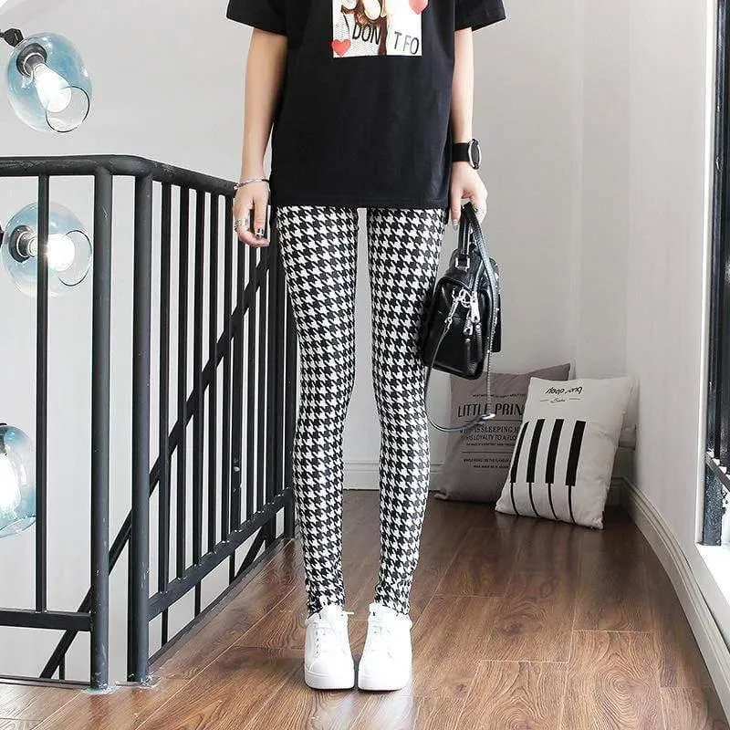 Fashion Leggings Casual Highly Elastic and Colorful