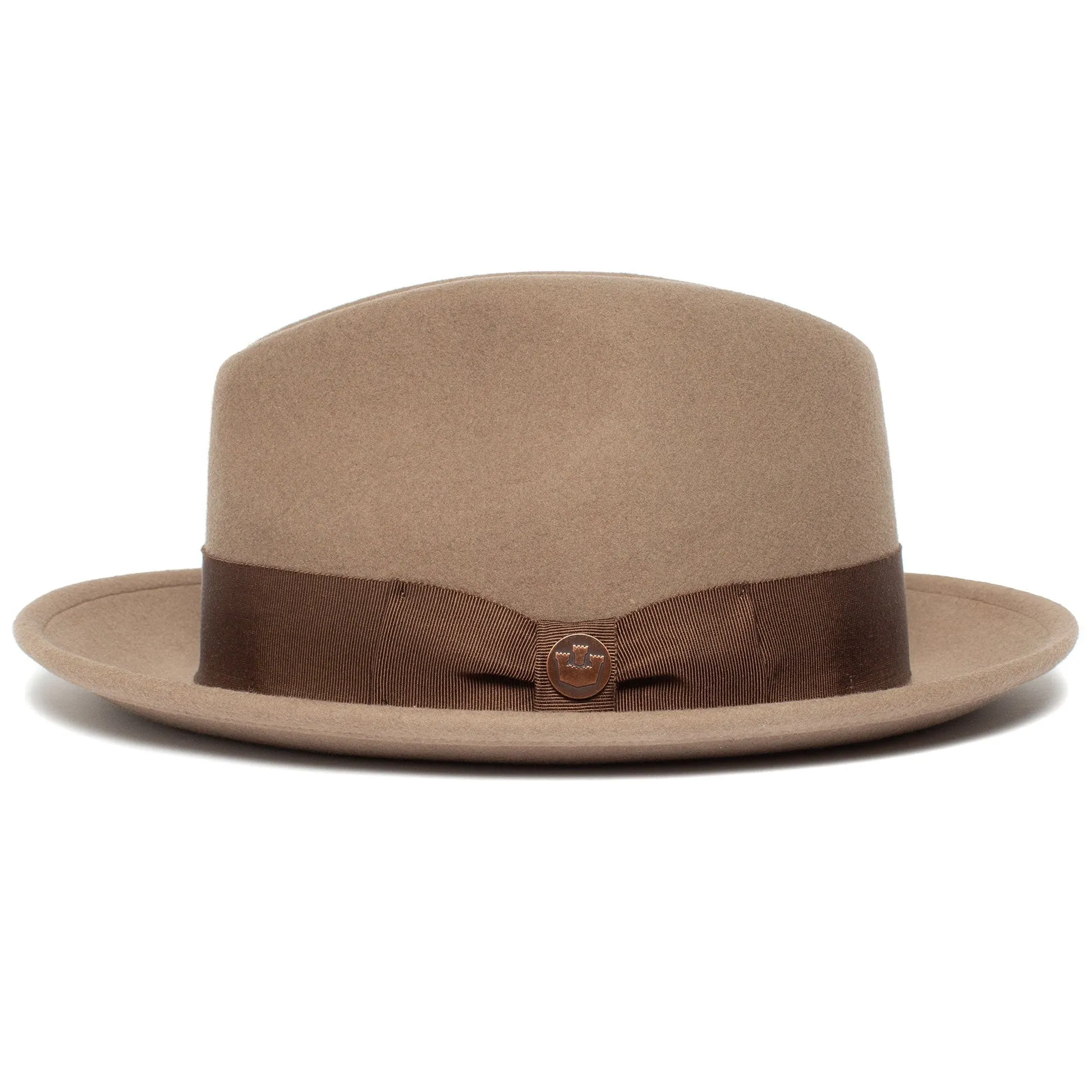 Felt Finery Series Graceful Felt Fedora Hat