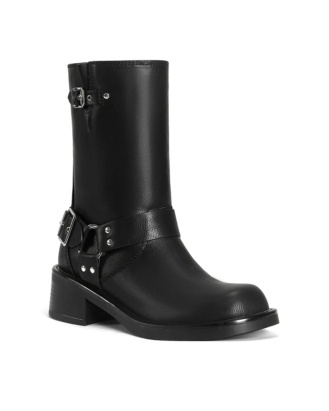 Fleur Combat Ankle Boot