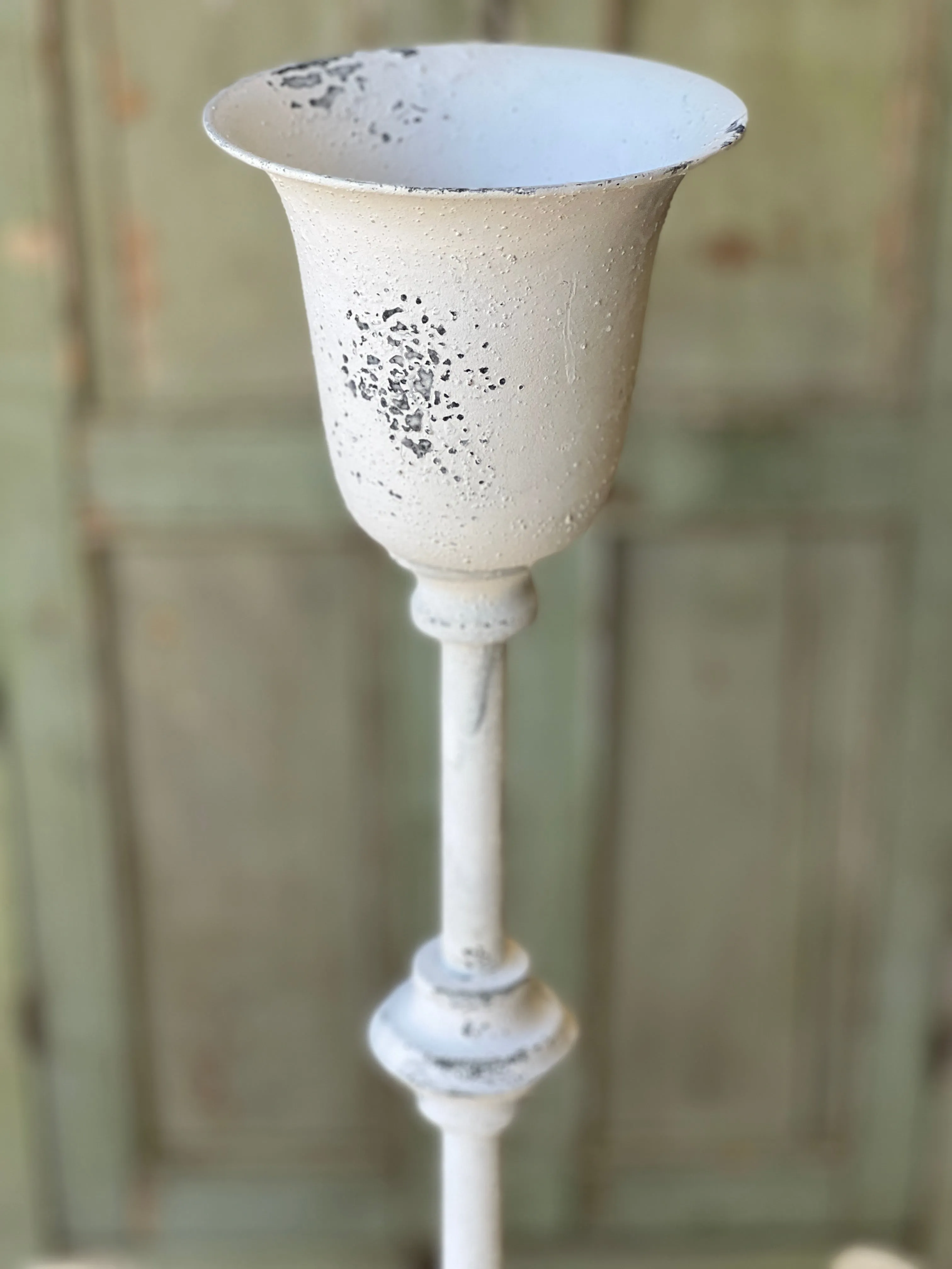 Flora Holder | 22" | Cream | SKID SPECIAL!  $4.95