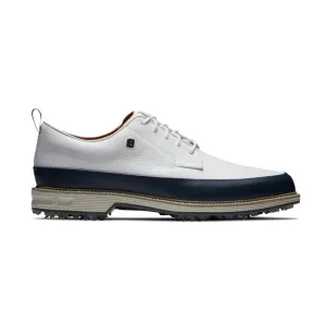 FOOTJOY Premiere Men's Spiked Shoes (White/Blue)