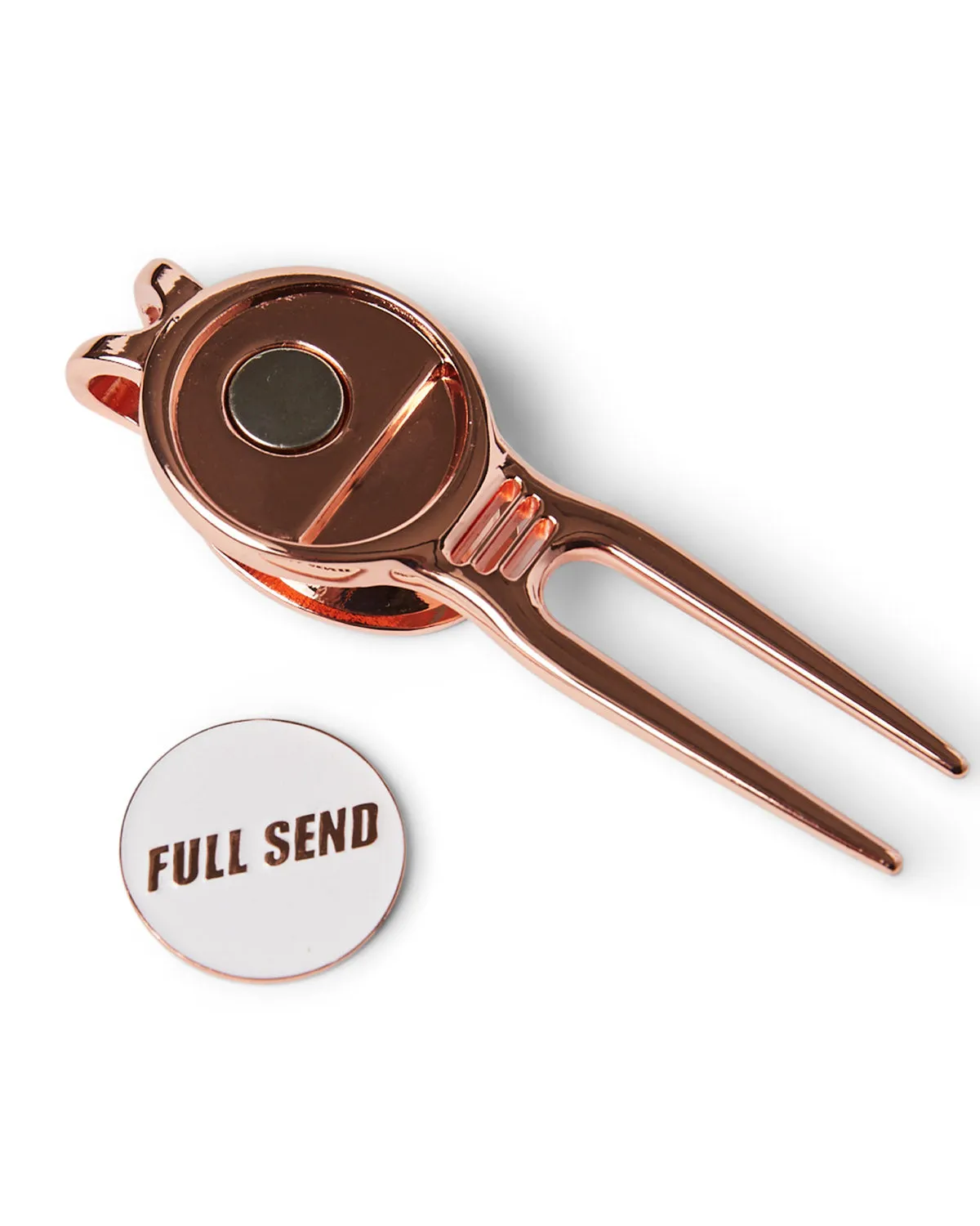 Full Send Golf Divot Tool (Rose Gold)