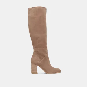 FYNN BOOTS TRUFFLE SUEDE - re:vita