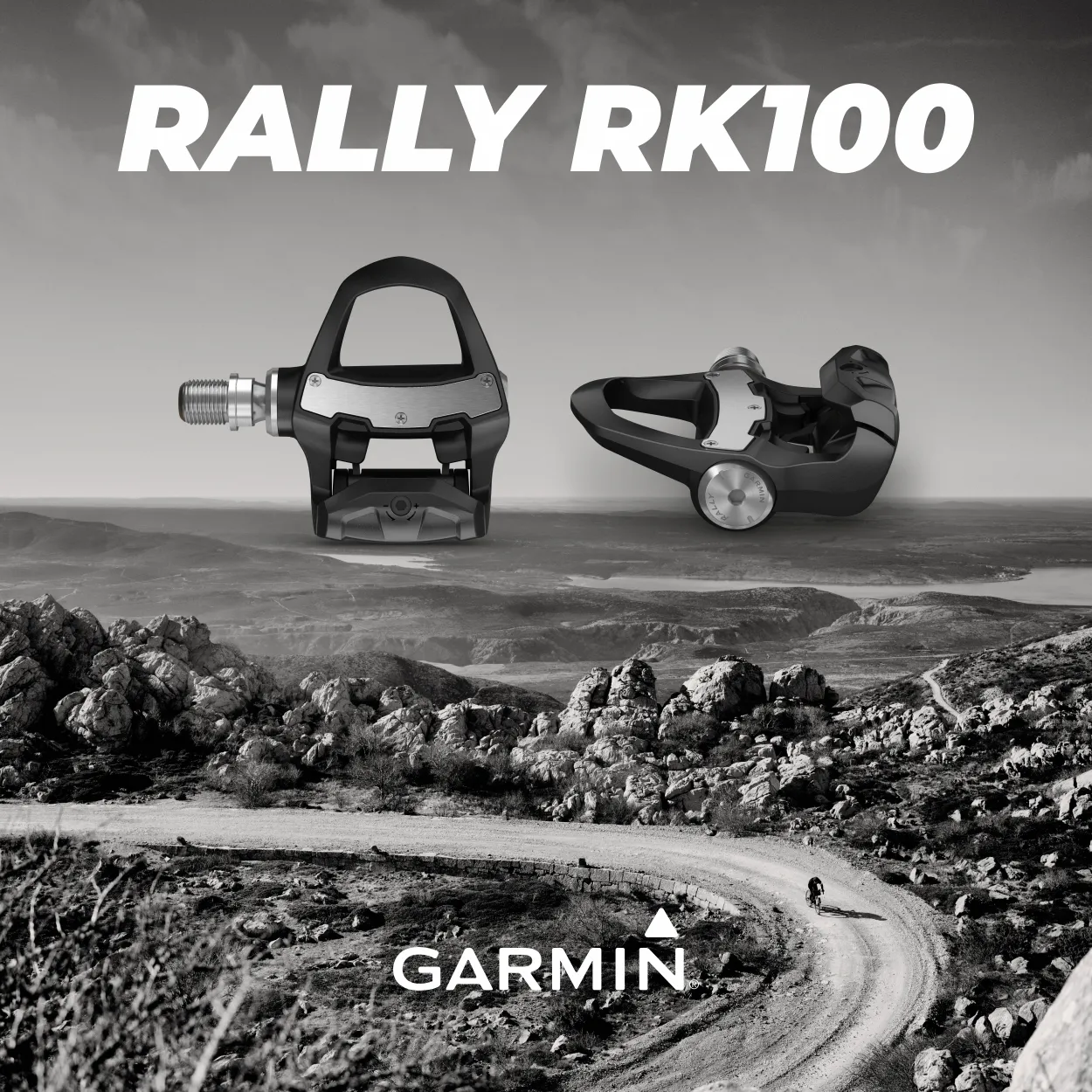 Garmin Rally RK Single-Sensing or Dual-Sensing Power Meter with Float replacement Cleats (010-02388-01)