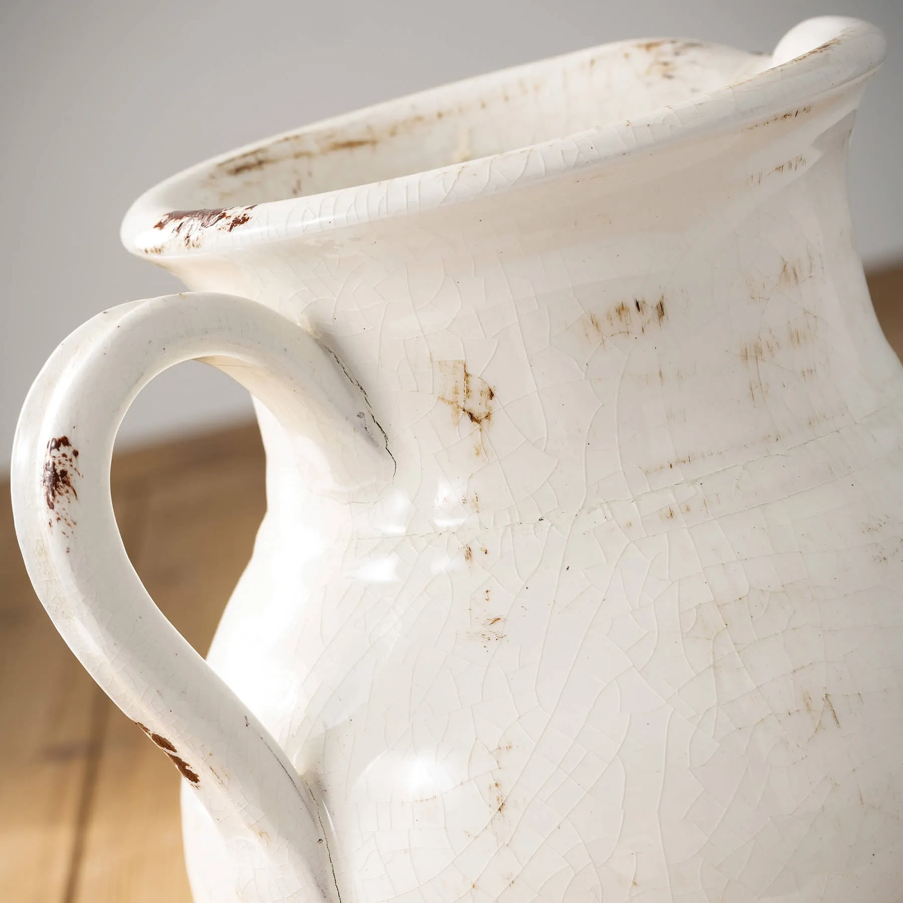 Glazed Ceramic Pitcher