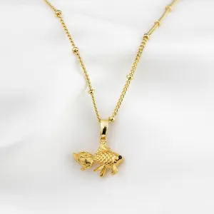 Graceful Fish Necklace