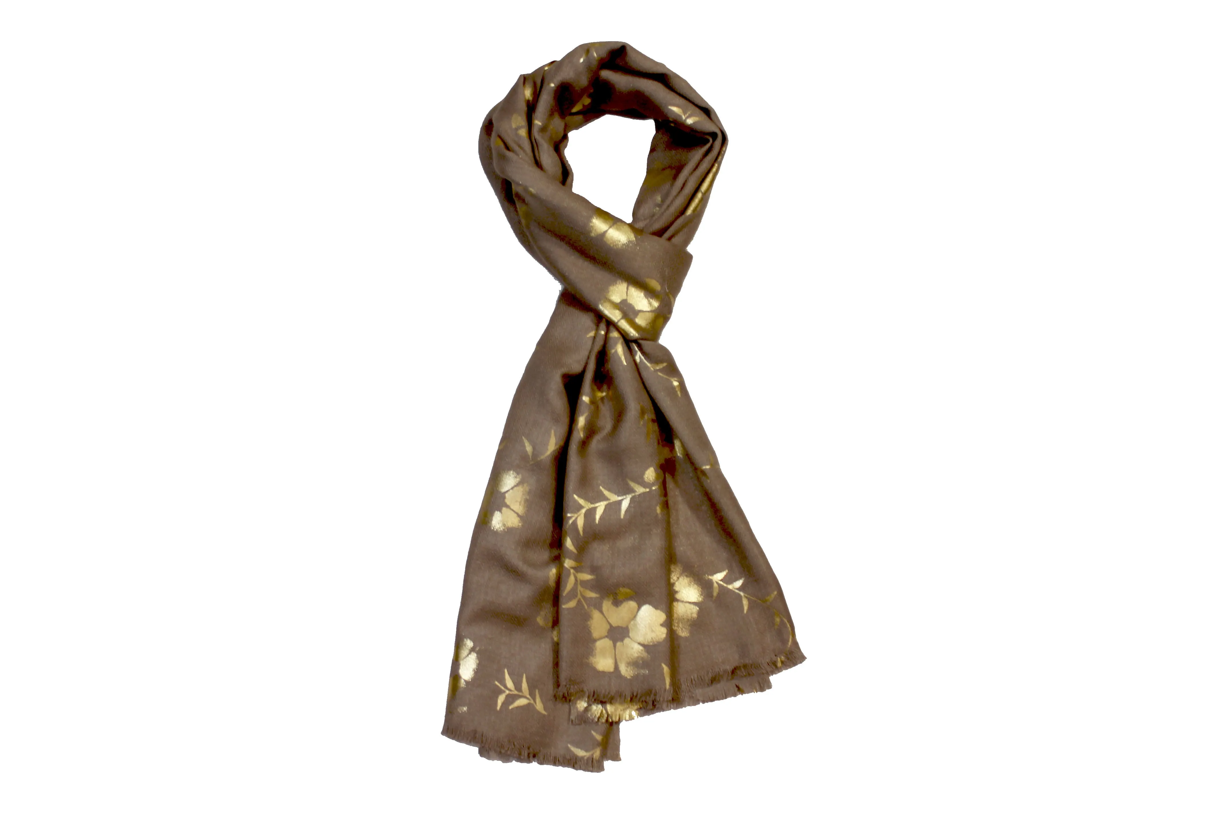 Graceful Floral Scarf