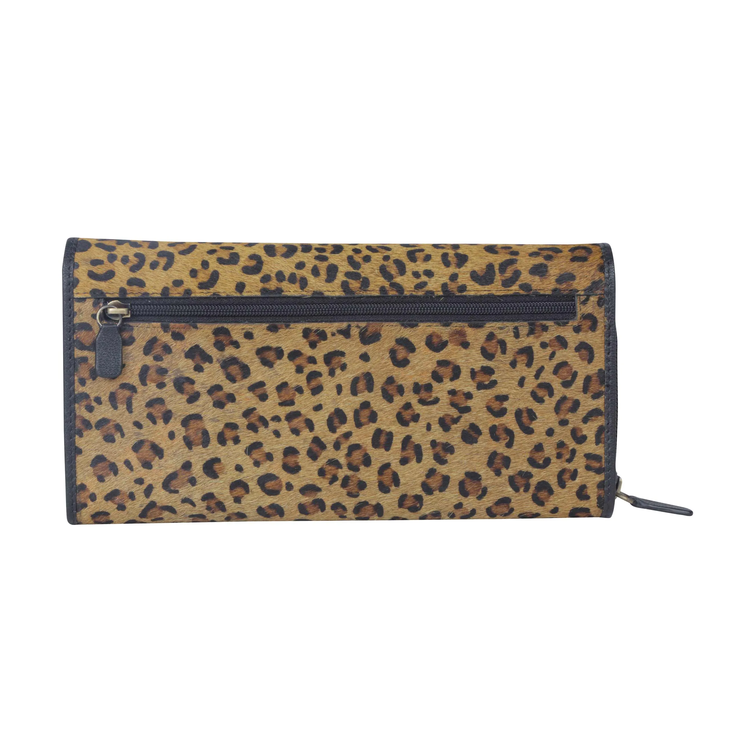 Graceful Leopard Print Wallet