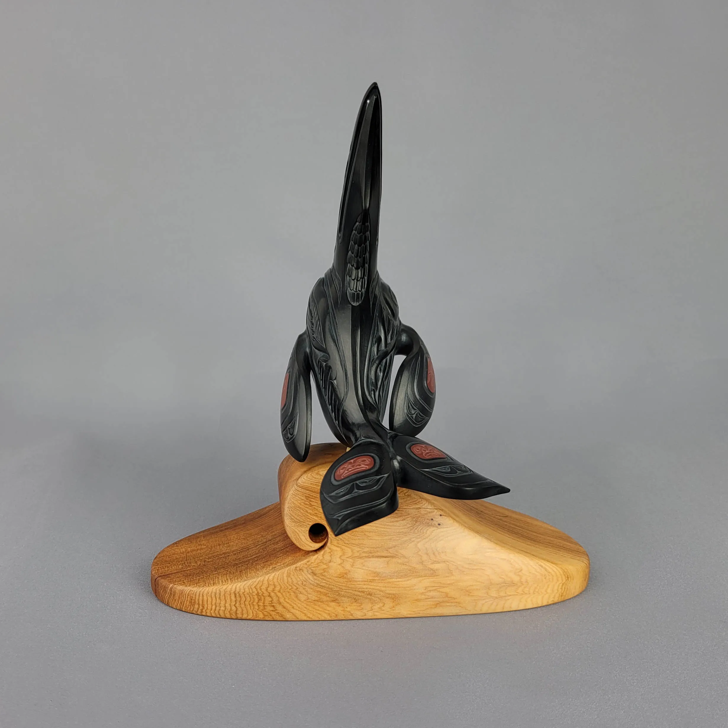 Haida Orca with Raven Fin