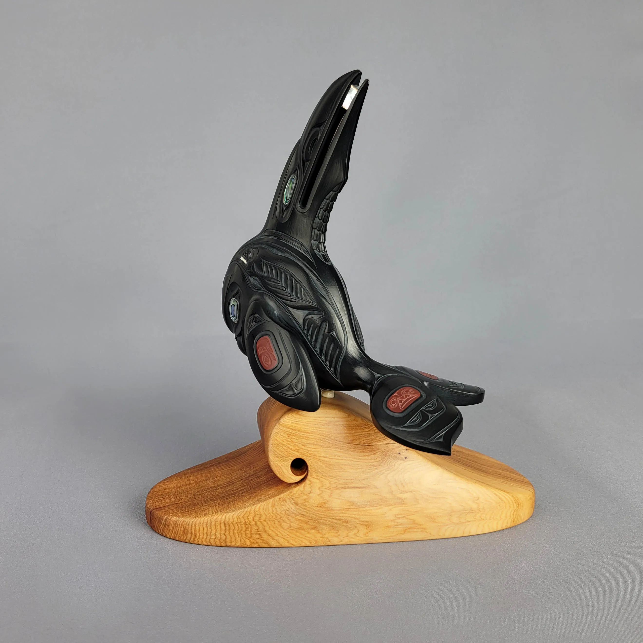 Haida Orca with Raven Fin