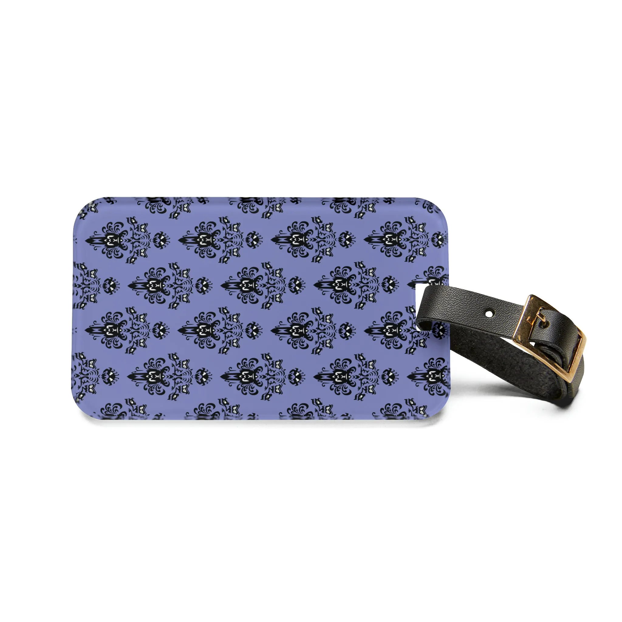 Haunted Mansion Wallpaper Luggage Tag