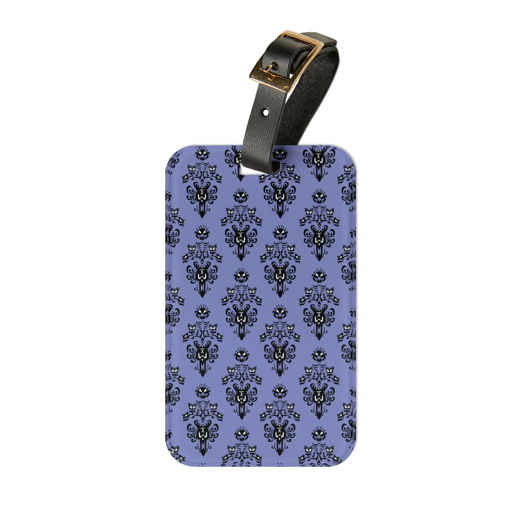 Haunted Mansion Wallpaper Luggage Tag