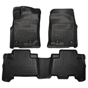 Husky Liners WeatherBeater Floor Liner - Front & Rear | 2024-2013 Toyota 4Runner