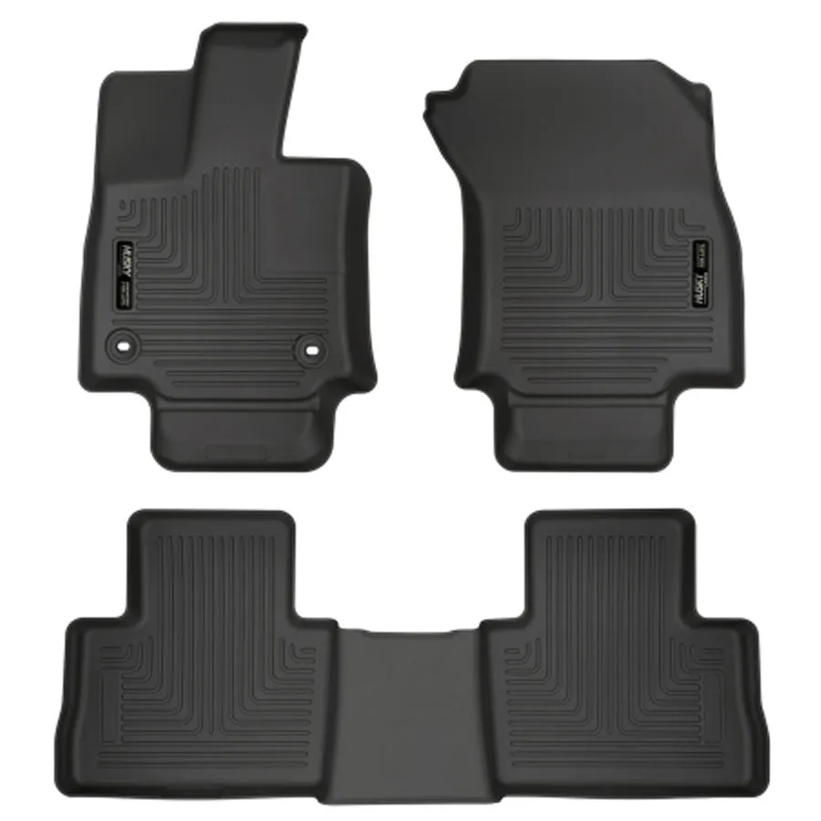 Husky Liners WeatherBeater Floor Liner - Front & Rear | 2024-2019 Toyota RAV4