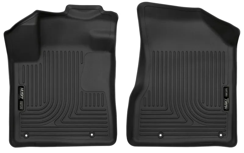 Husky Liners Weatherbeater Floor Liner - Front - Plastic - Black - Nissan Murano 2015-21 - (Pair)