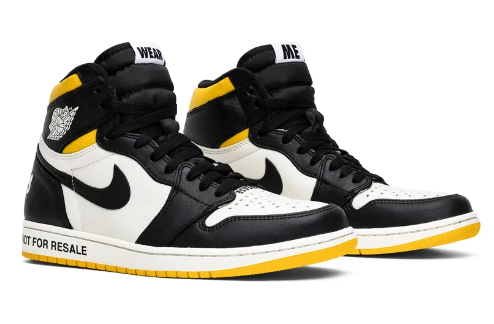 JORDAN 1 RETRO HIGH NOT FOR RESALE VARSITY MAIZE