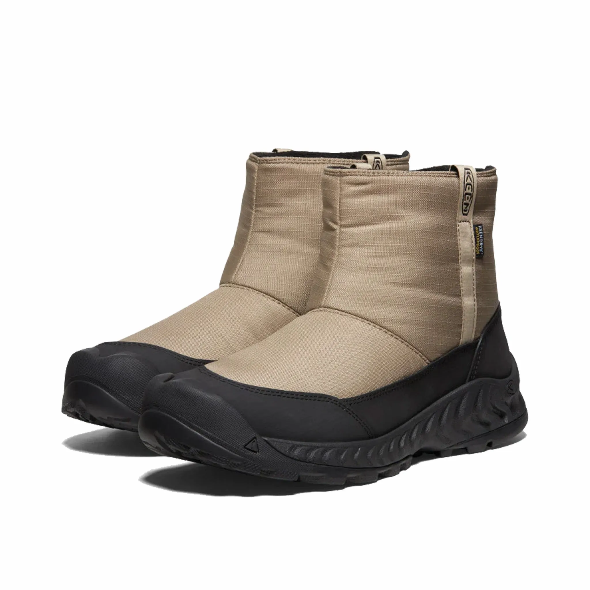 Keen Hood NXIS Waterproof Winter Pull-On Boot (Brindle/Black)