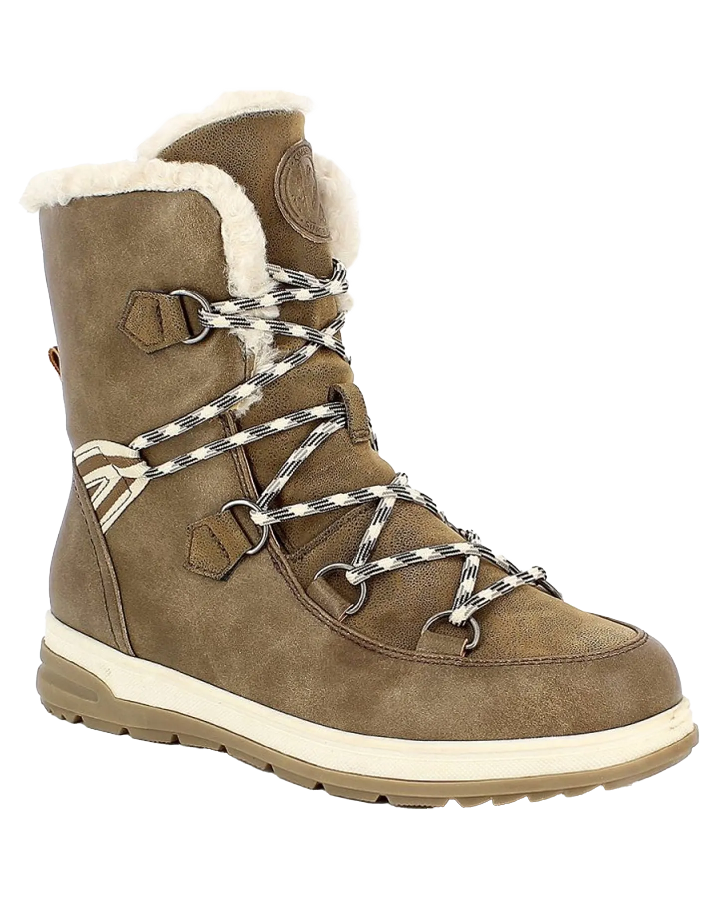 Kimberfeel Ebelya Women's Apres Boots - Cappuccino