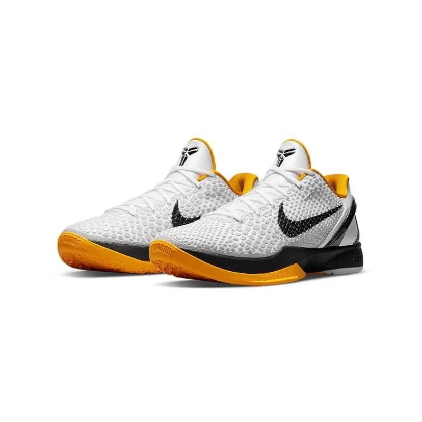 Kobe 6 Protro Playoff Pack White Del Sol