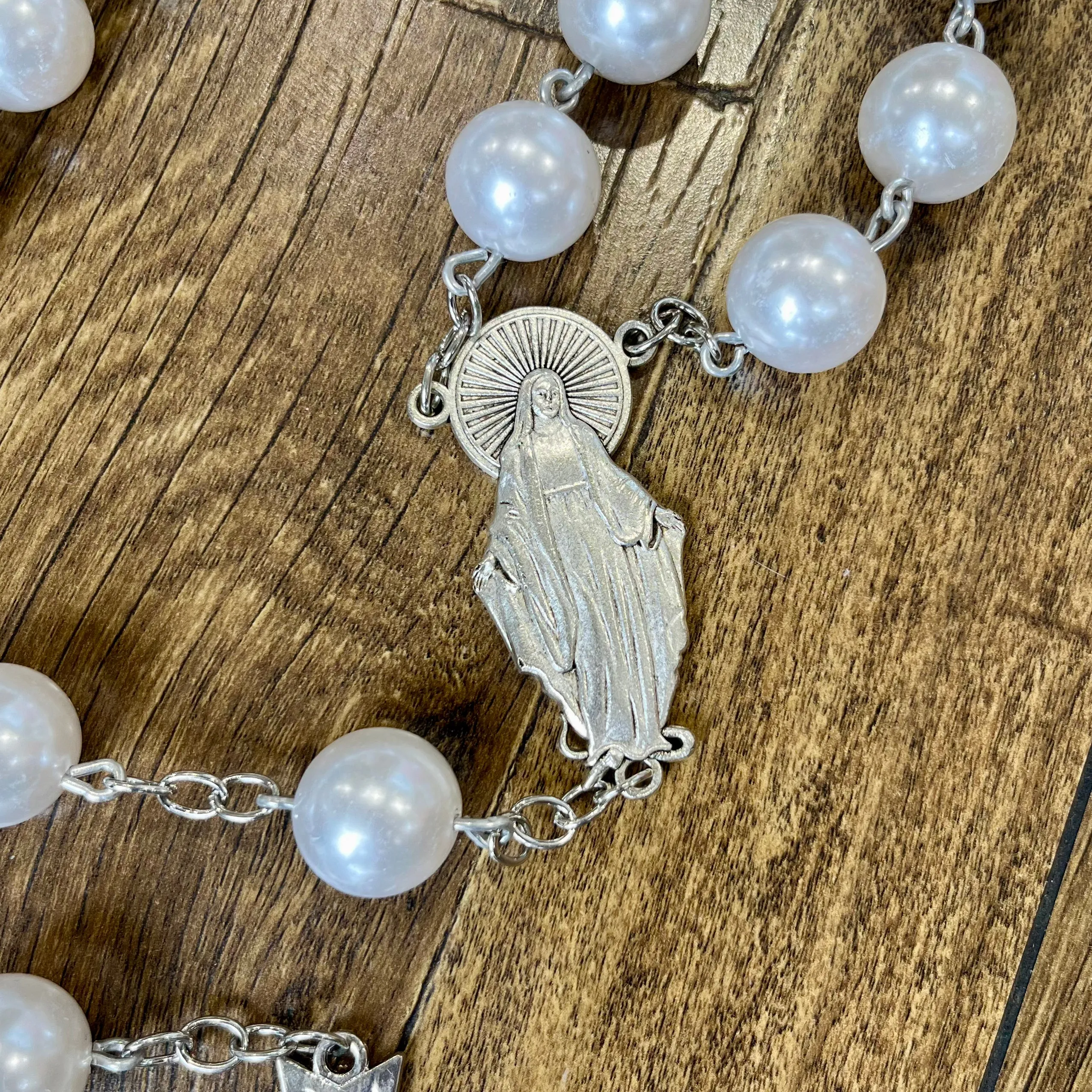 Large Family Pearl Rosary