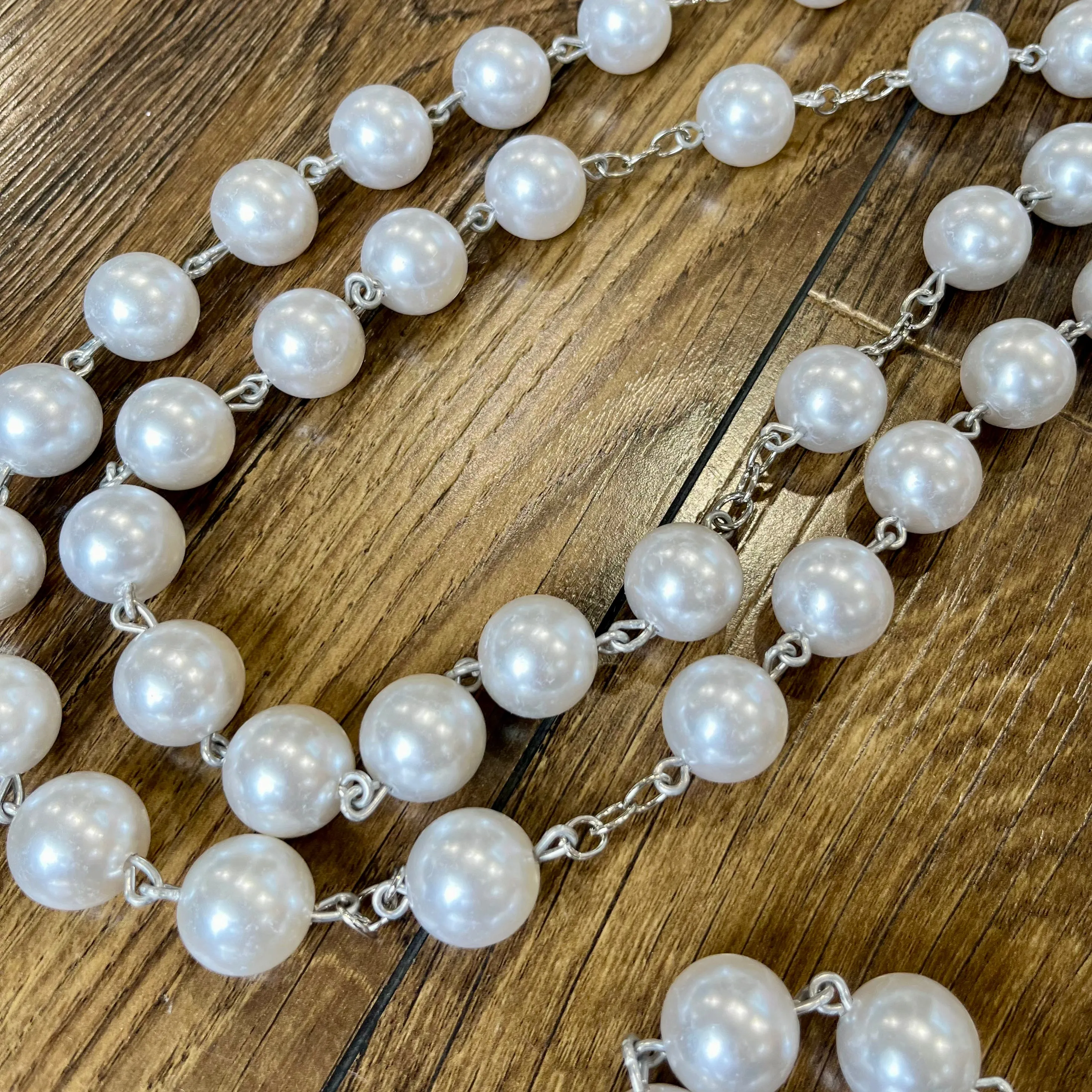 Large Family Pearl Rosary