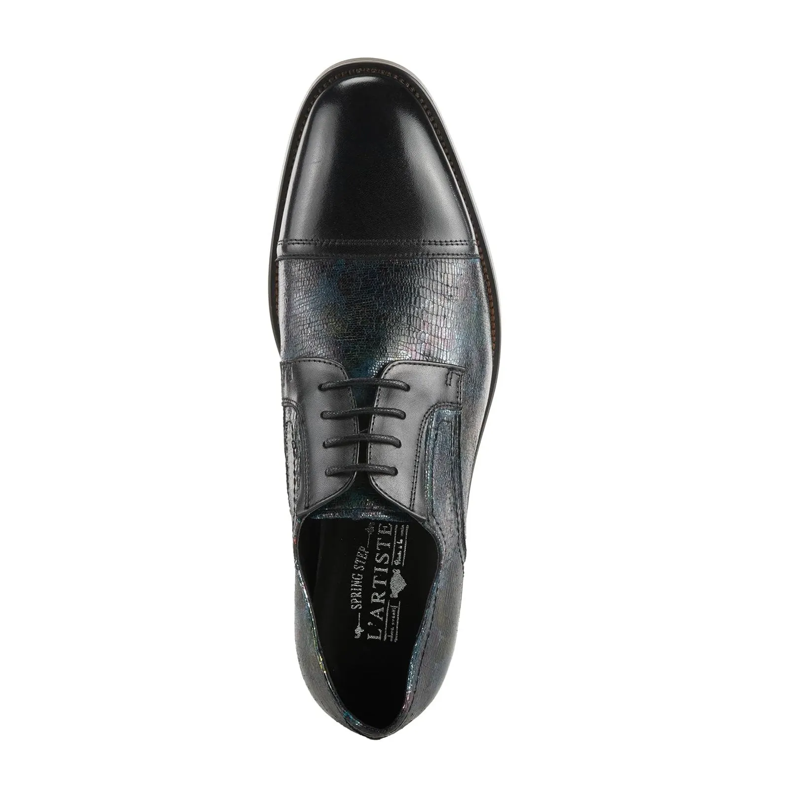 L'Artiste Yoders Oxford (Men) - Black Multi