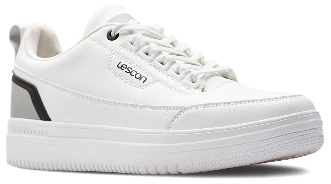 LESCON Pirius White Men's Sneaker Shoes