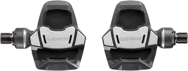 LOOK KEO BLADE CARBON CERAMIC Ti Pedals - Single Sided Clipless, Titanium, 9/16", Black