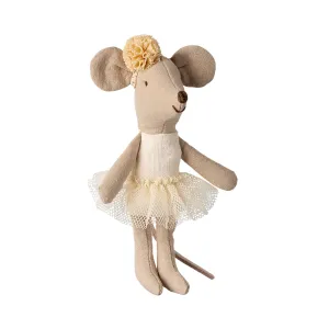 Maileg Ballerina Mouse -  Little Sister - Off white