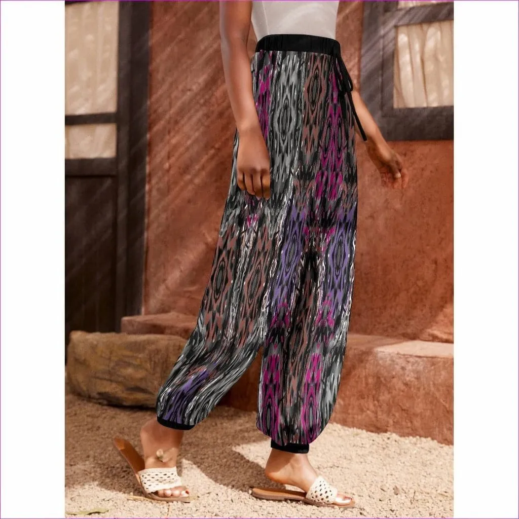 Mandala Graffiti Womens Carrot Pants