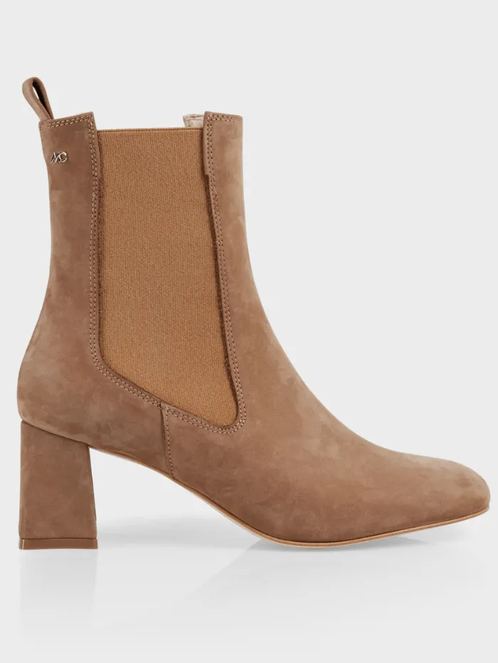 Marc Cain Collections Nubuck Ankle Boots In Bright Toffee XC SB.07 L18 Col 618