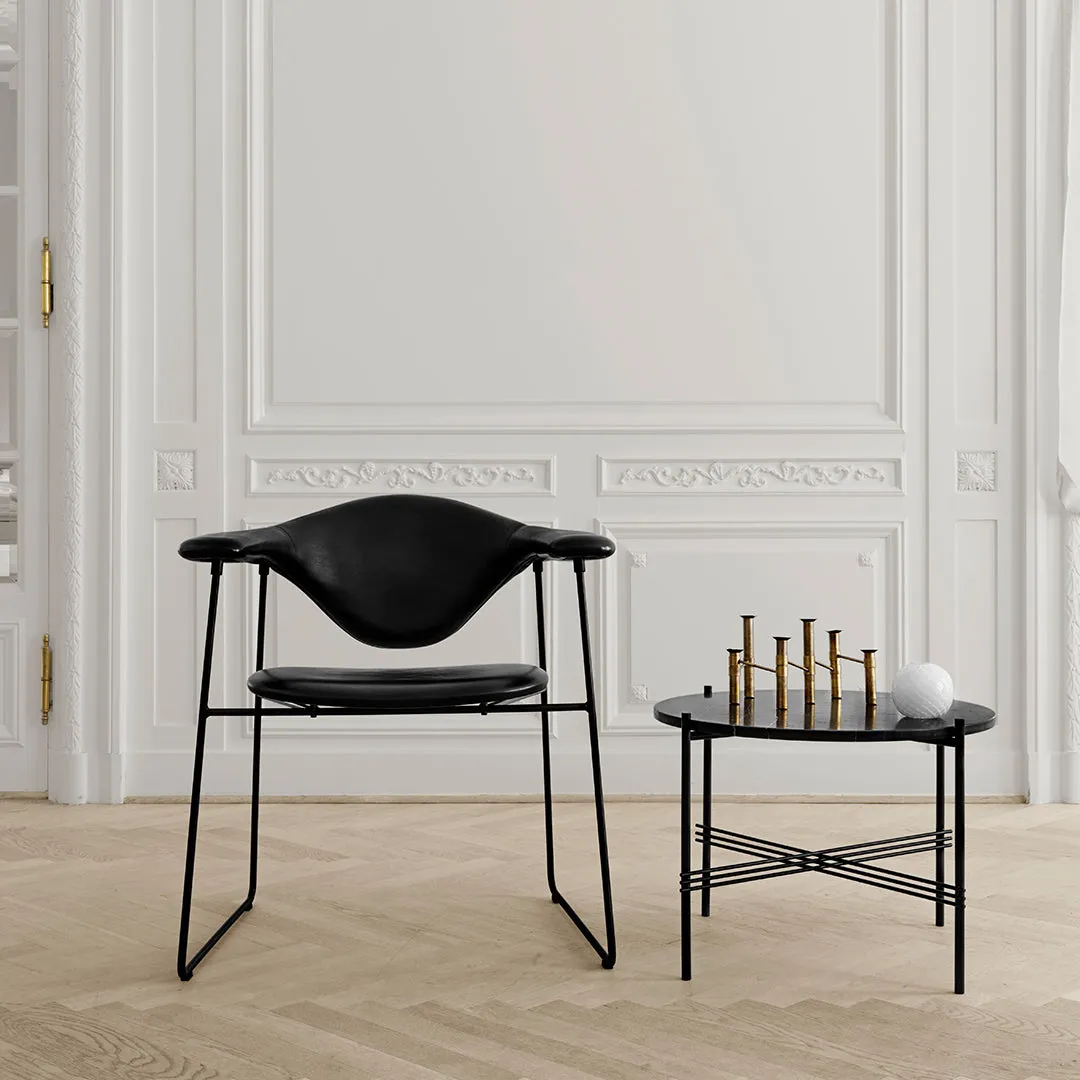 Masculo Dining Chair - Sledge Base