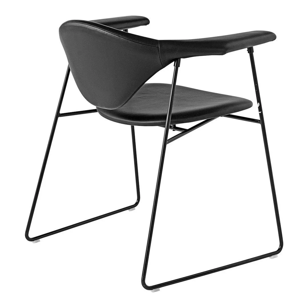 Masculo Dining Chair - Sledge Base