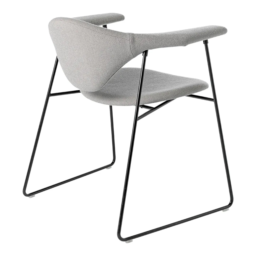 Masculo Dining Chair - Sledge Base