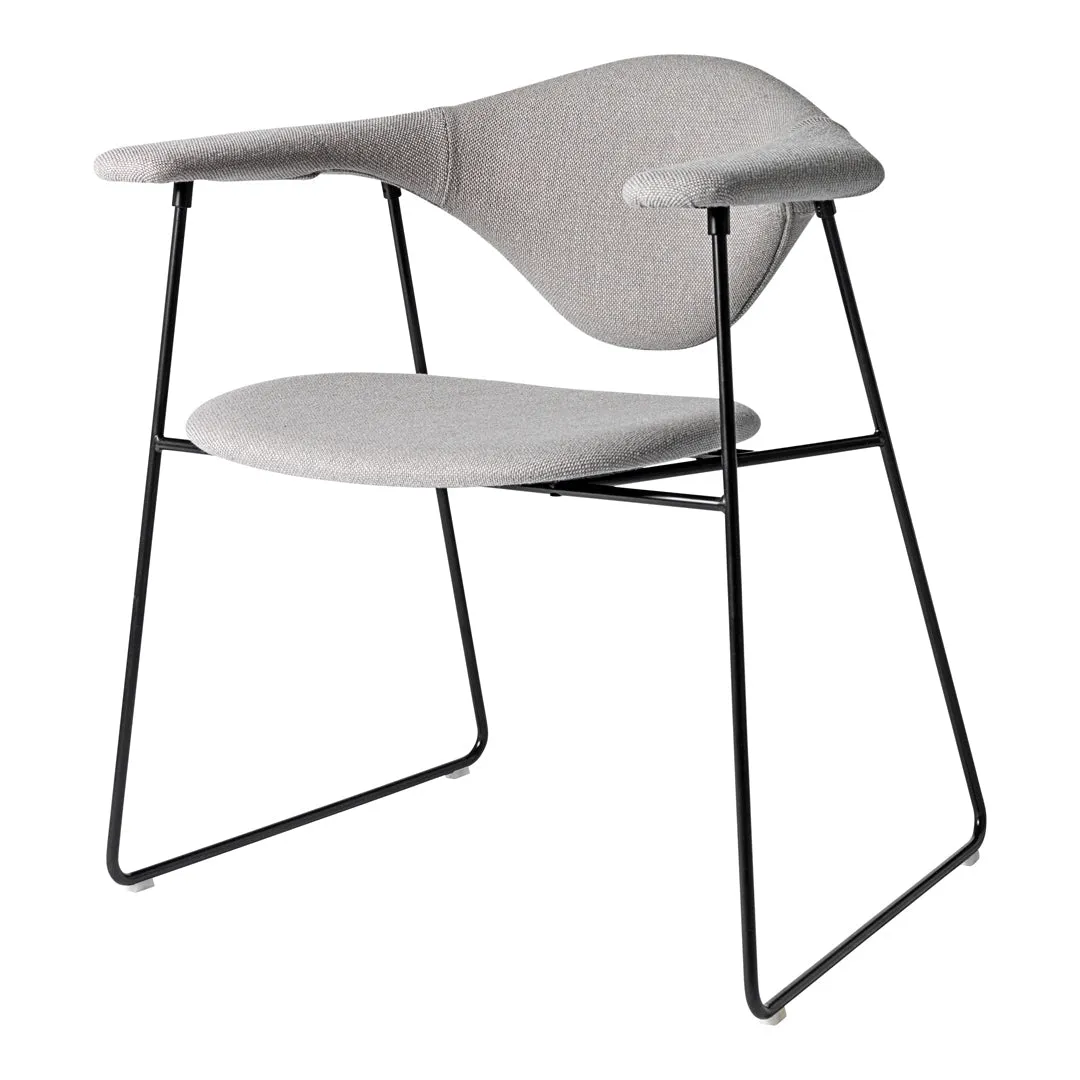 Masculo Dining Chair - Sledge Base