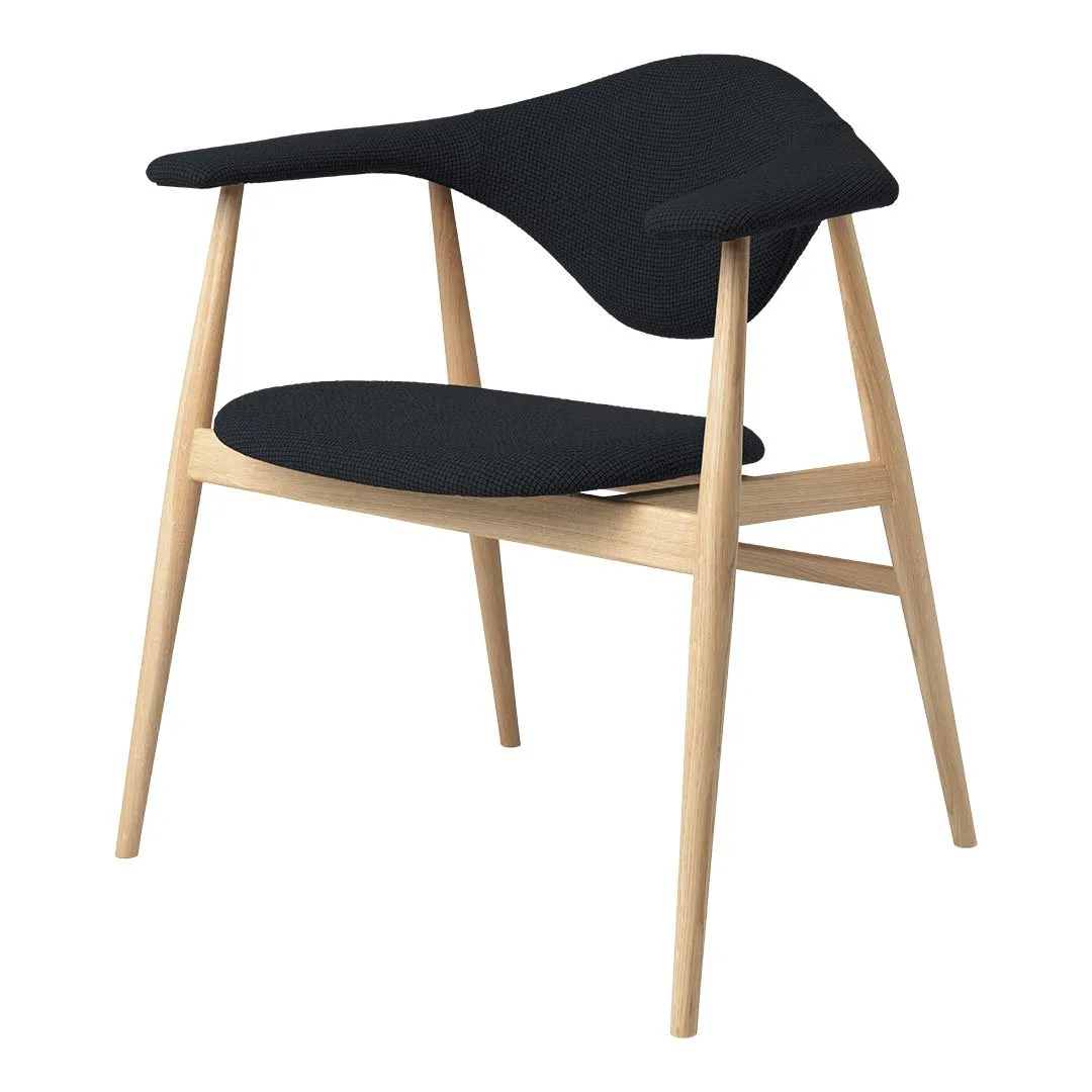 Masculo Dining Chair - Wood Base