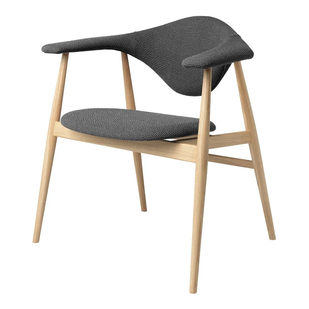 Masculo Dining Chair - Wood Base