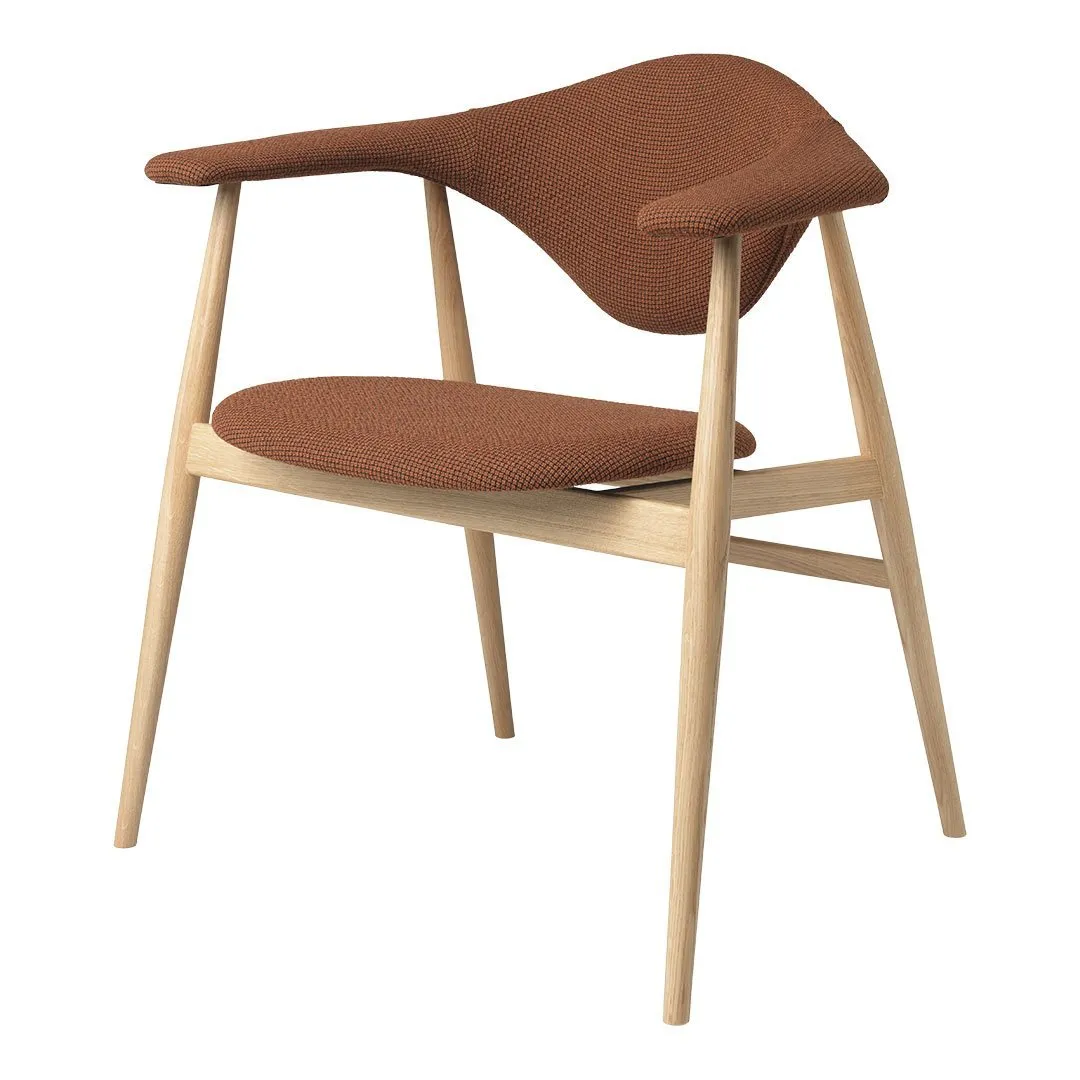 Masculo Dining Chair - Wood Base