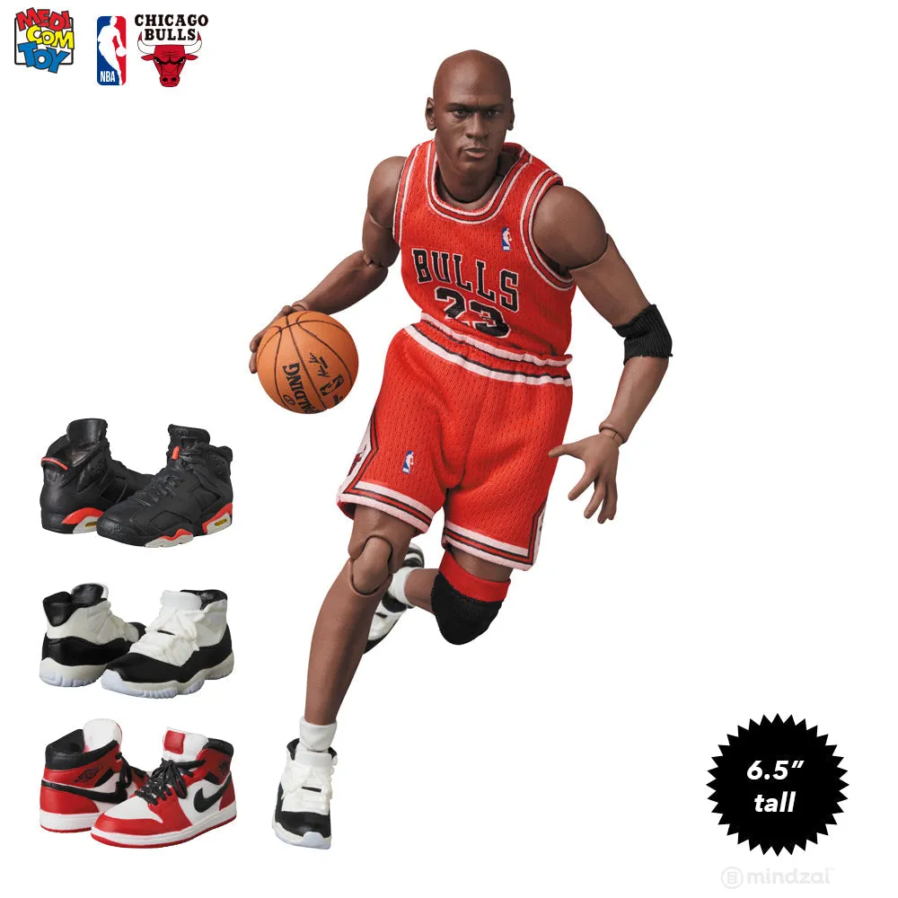 Michael Jordan Chicago Bulls Mafex 6.5-Inch Toy Figure by Medicom Toy