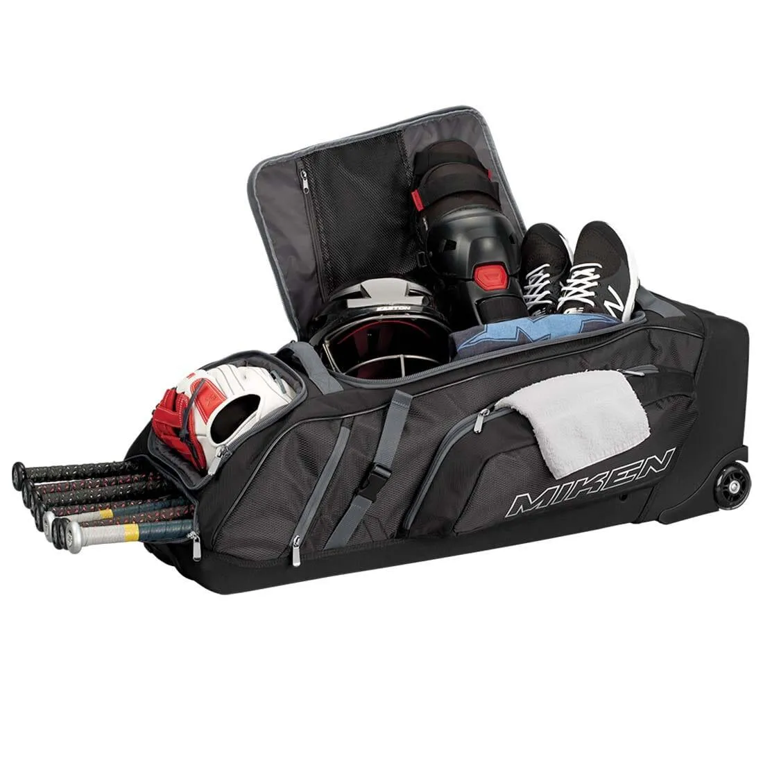 Miken Deluxe Slowpitch Wheeled Roller Bag: M00682662