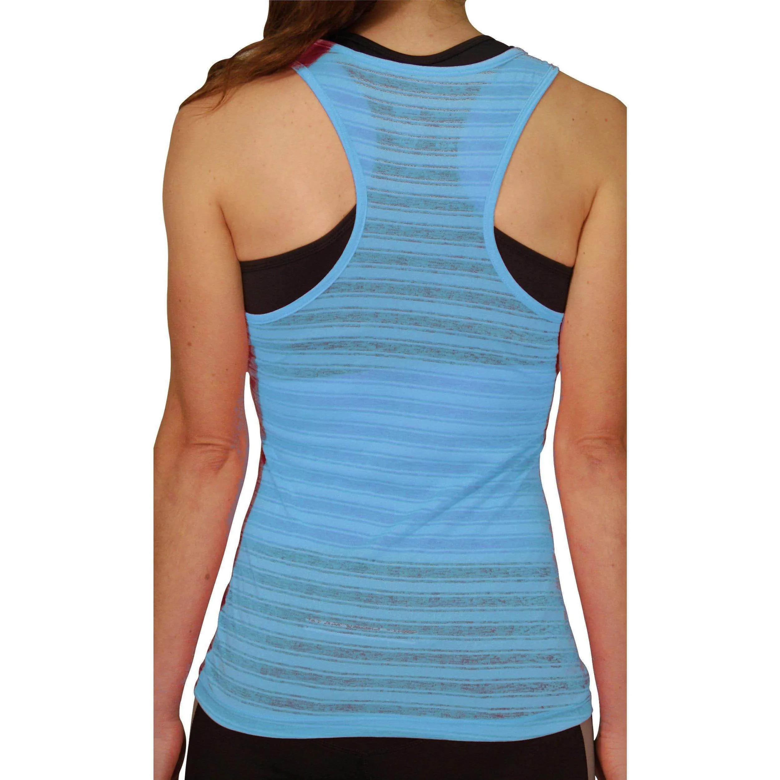 More Mile Breathe Womens Running Vest - Blue