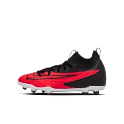 Nike Junior Phantom GX Club DF FG - Crimson/Black/White