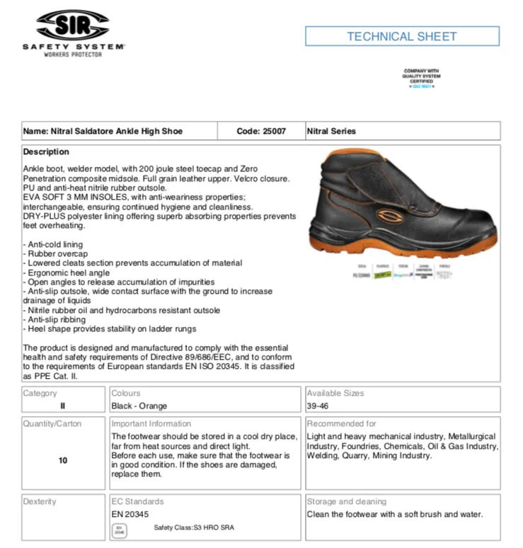 NITRAL SALDATORE ANKLE HIGH SHOE