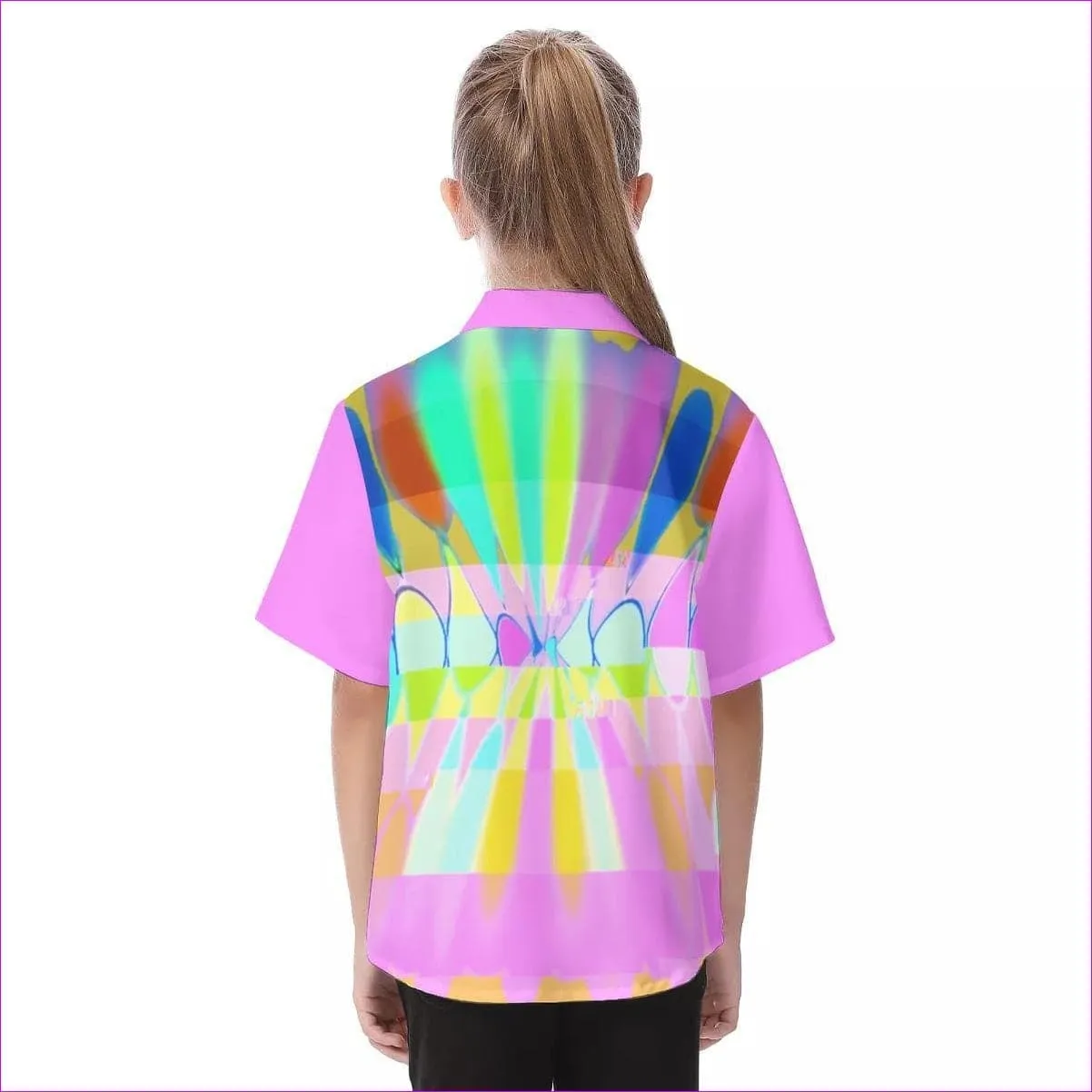 Northern Lights Kids Hawaiian Shirt