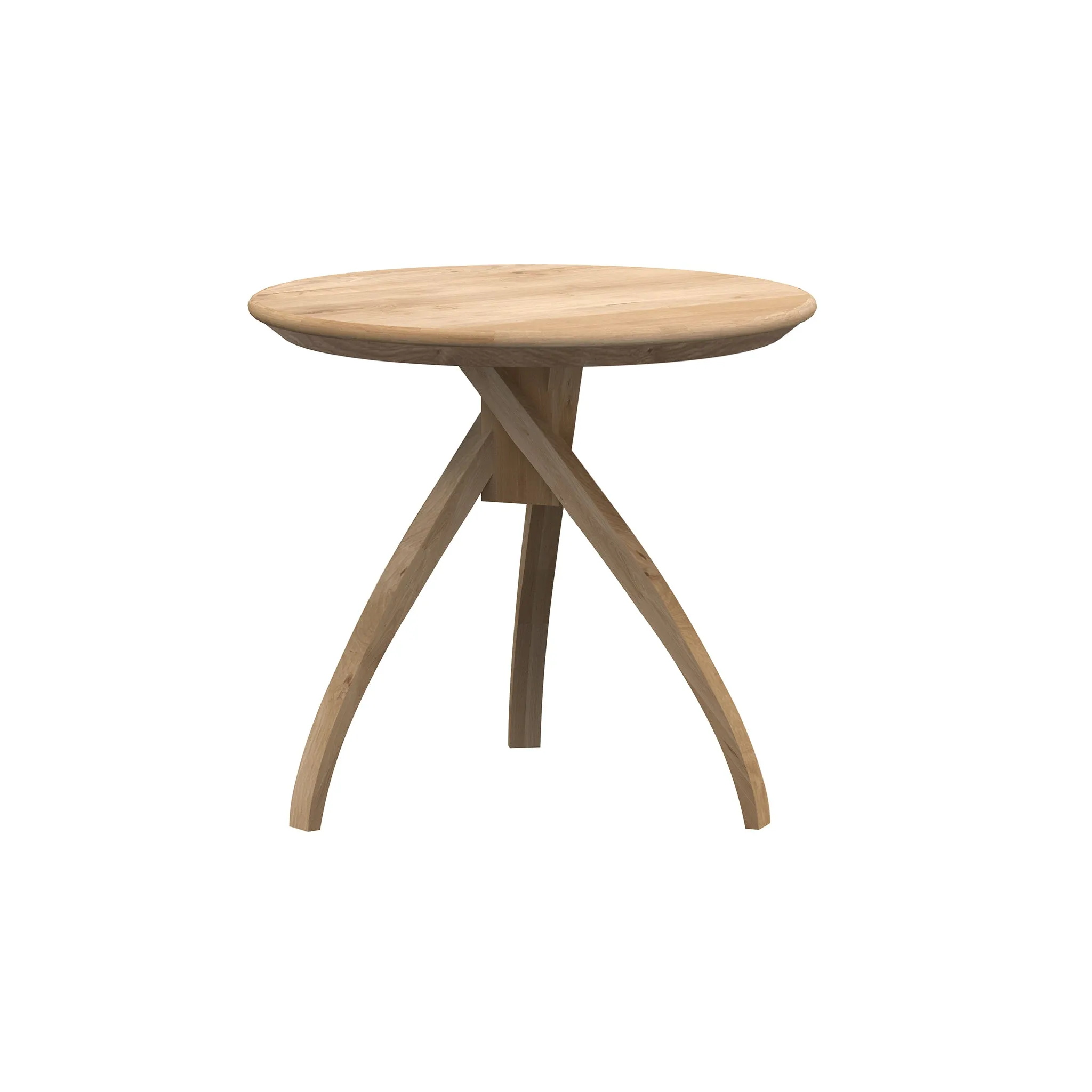 Oak Twist side table