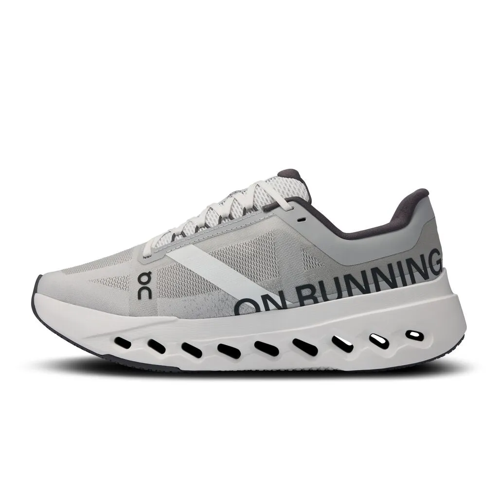 'On Running' Men's Cloudsurfer Next - Glacier / White