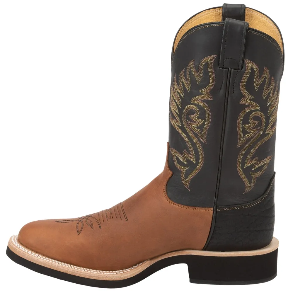 Paluxy Embroidered Round Toe Cowboy Boots