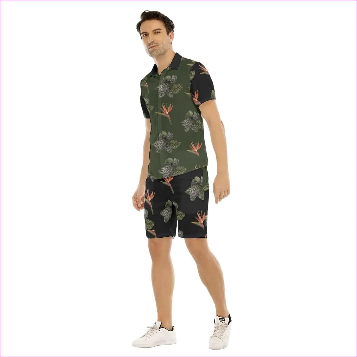 Paradise Men's Hawaiian Short Set