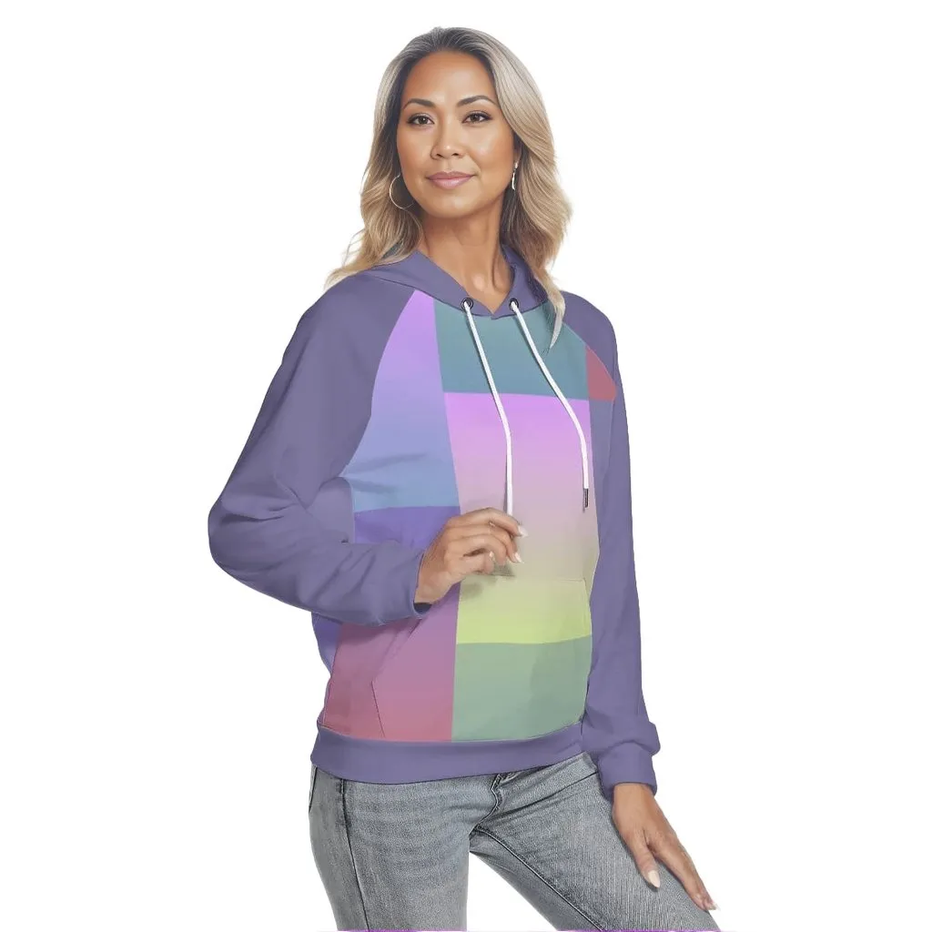 Paxx 2 Womens Hoodie With Raglan Sleeve