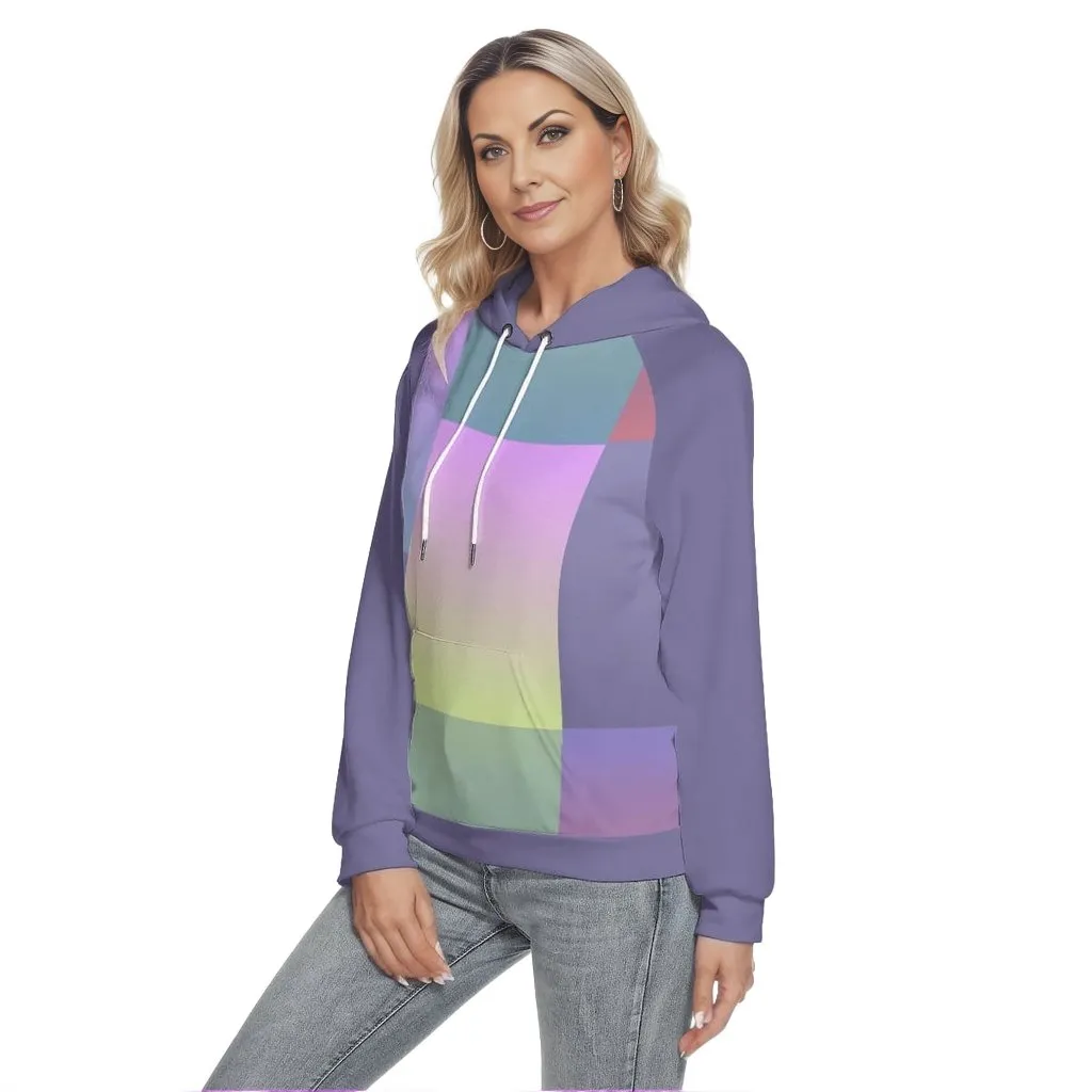 Paxx 2 Womens Hoodie With Raglan Sleeve